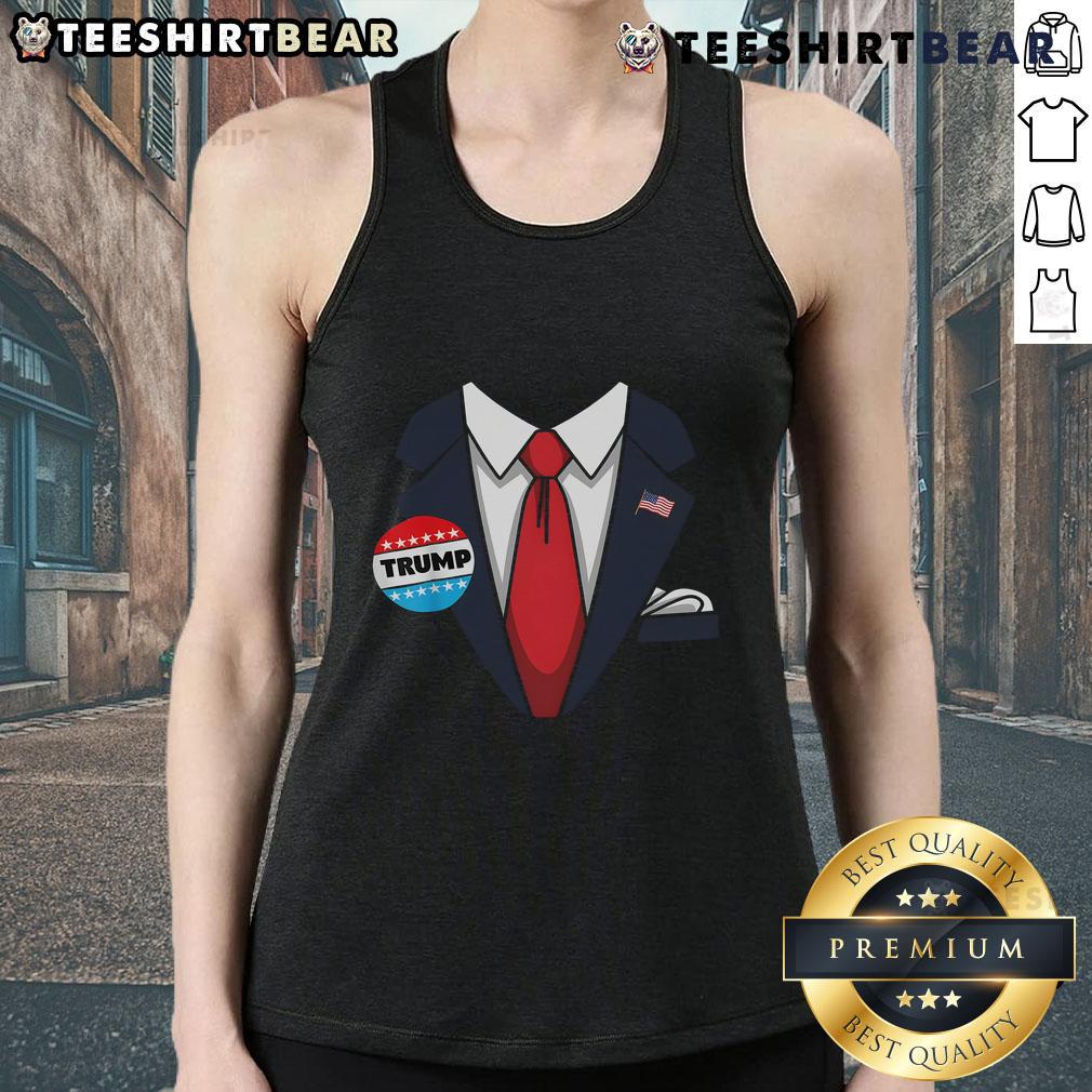 Nice Donald Trump Halloween Costume Tank Top Nice Donald Trump Halloween costume tank top featuring a playful design, perfect for festive celebrations and themed parties.