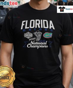 2025 Florida Gators Men's Basketball National Champs Swish T-Shirt, showcasing team pride and vibrant fan spirit.
