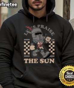 Sun Warrior hoodie featuring the Nice Game mascot, showcasing vibrant colors and unique design for gamers.