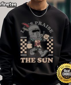 Sun Warrior sweatshirt featuring the Nice Game mascot, perfect for fans looking to showcase their love for gaming.