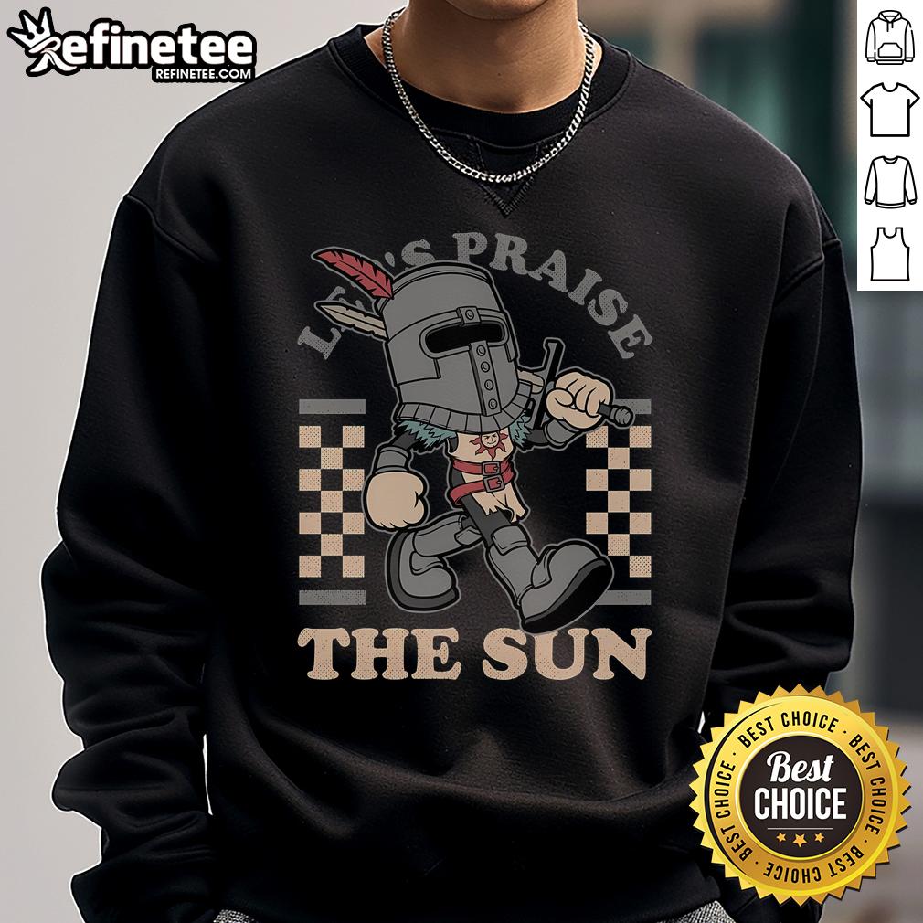 Nice Game Mascot Sun Warrior Sweatshirt Sun Warrior sweatshirt featuring the Nice Game mascot, perfect for fans looking to showcase their love for gaming.