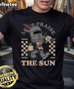 Nice Game Mascot Sun Warrior T-Shirt featuring a vibrant sun warrior design, perfect for gaming enthusiasts.