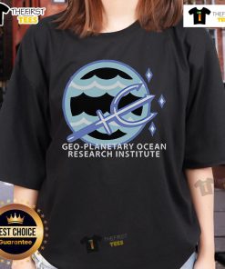 Alt Text: Ladies' tee from Nice Geo Planetary Ocean Research Institute, featuring a stylish ocean-themed design.