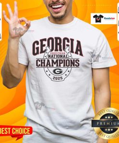 Nice Georgia Bulldogs 2025 NCEA Equestrian National Champions T-Shirt featuring team colors and logo for proud fans.