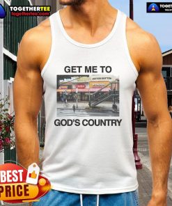 Stylish Nice Get Me To God's Country tank top featuring a vibrant design, perfect for summer outings and outdoor adventures.