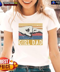 Nice Girl Dad vintage tee for Father's Day featuring a stylish design perfect for celebrating dads.