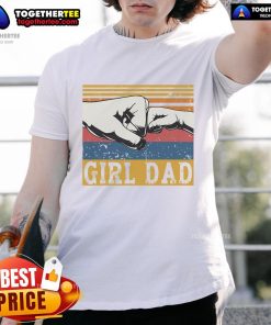 Nice Girl Dad Vintage T-Shirt for Father's Day, featuring a playful design celebrating fatherhood and family love.
