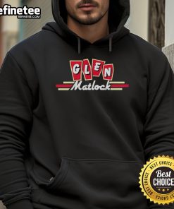 Nice Glen Matlock Rockabilly logo hoodie featuring vibrant design and stylish fit for rock music enthusiasts.