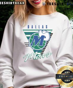 Alt Text: Nice gray Dallas Mavericks Final Seconds sweatshirt featuring team logo, perfect for fans and game day wear.