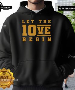 Nice Green Bay Love 10 Hoodie featuring a stylish design and vibrant colors for fans who celebrate their team spirit.