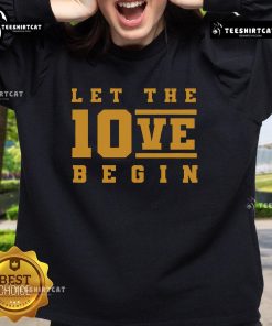 Cozy Nice Green Bay Love 10 Sweatshirt in vibrant green, perfect for fans showing team spirit during game day.