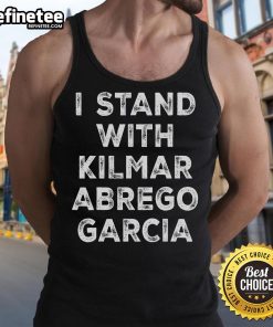 Kilmar Abrego Garcia tank top design promoting 'Bring Kilmar Home' message, showcasing solidarity and support.