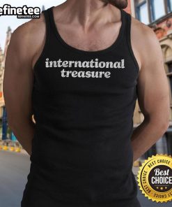 Nice International Treasure Tank Top featuring a vibrant design, perfect for summer fashion and casual outings.