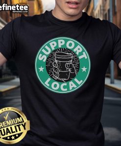 Nice Jaron Myers Support Local T-Shirt featuring a stylish design promoting local businesses and community support.