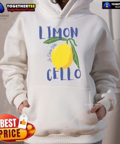 Alt Text: Cozy 'Nice Limoncello La Dolce Vita' Italian lemon hoodie, perfect for a stylish and casual look.