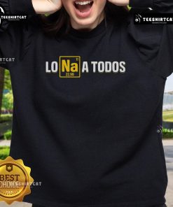 Nice Lo Sodio A Todos sweatshirt featuring a stylish design in vibrant colors, perfect for casual wear and comfort.