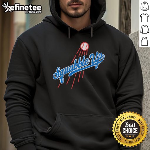Nice Los Angeles Dodgers Squabble Up Hoodie featuring team colors and logo, perfect for Dodgers fans and casual wear.