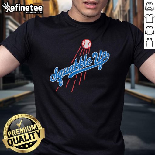Nice Los Angeles Dodgers Squabble Up T-Shirt featuring vibrant team colors and a stylish design for fans.