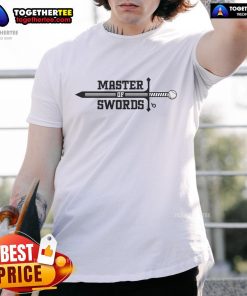 Stylish Nice Master Of The Swords T-Shirt featuring a bold sword graphic, perfect for sword enthusiasts and casual wear.