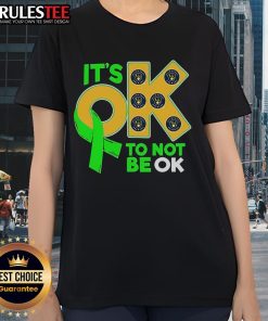 Nice Milwaukee Brewers It's Ok To Not Be Ok Ladies Tee featuring a stylish design for fans of the team.