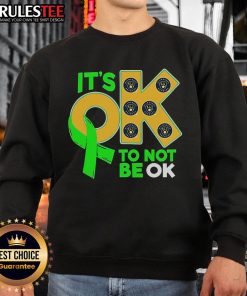 Nice Milwaukee Brewers 'It's Ok To Not Be Ok' sweatshirt featuring team logo and stylish design for fans.