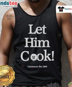 Nice Min Woo Lee Let Him Cook Lululemon Est 1998 Golf Tank Top showcasing stylish design for golf enthusiasts.
