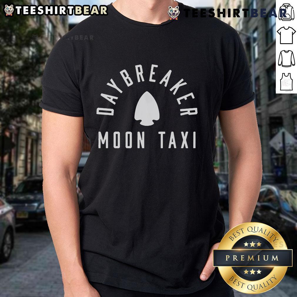 Nice Moon Taxi Daybreaker Arrowhead T Shirt Nice Moon Taxi Daybreaker Arrowhead T-Shirt featuring a stylish graphic design and vibrant colors for music lovers.
