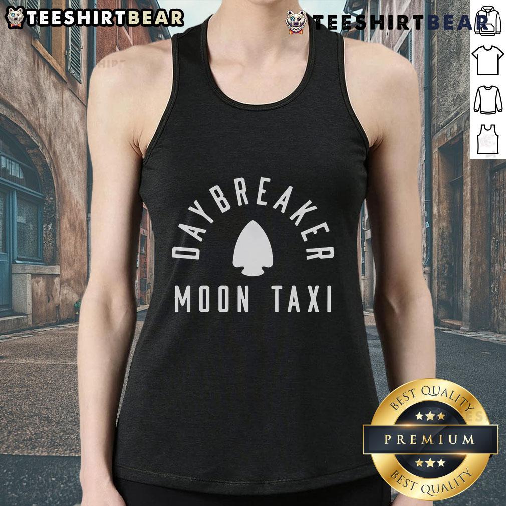 Nice Moon Taxi Daybreaker Arrowhead Tank Top Alt Text: Nice Moon Taxi Daybreaker Arrowhead Tank Top featuring a vibrant design and comfortable fit for summer wear.