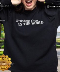 Nice Muna Greatest City In The World Sweatshirt featuring vibrant design, perfect for casual style and city pride.
