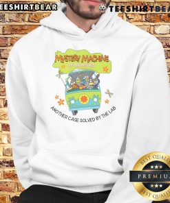 Cozy lab hoodie featuring the Nice Mystery Machine design, perfect for solving cases and staying stylish.