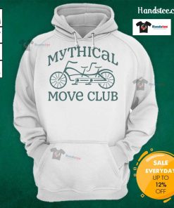 Nice Mythical Move Club Run Ride Whatever Together Bike Hoodie in vibrant colors, perfect for cycling enthusiasts.