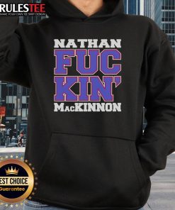Stylish Nice Nathan Fackin Mackinnon Hoodie in vibrant colors, perfect for fans of hockey and casual wear.