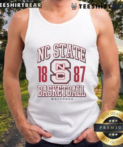 Nice NC State Wolfpack basketball tank top featuring bold team colors and logo, perfect for game day and fan apparel.