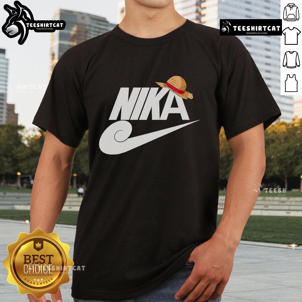 Nice Nika Monkey D. Luffy Hat T Shirt Nice Nika Monkey D. Luffy Hat T-Shirt featuring vibrant design and comfortable fit for anime fans and fashion lovers.