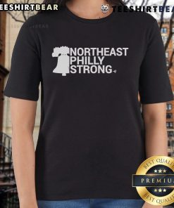 Nice Northeast Philly Strong Ladies Tee featuring empowering design for women, perfect for casual wear and local pride.