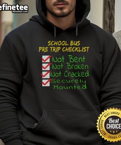 Nice Novelty CDL School Bus Driver Pretrip Trucking Hoodie featuring a fun design perfect for truck enthusiasts.