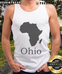 Nice Ohio Africa tank top featuring a vibrant design, perfect for summer wear and showcasing cultural pride.