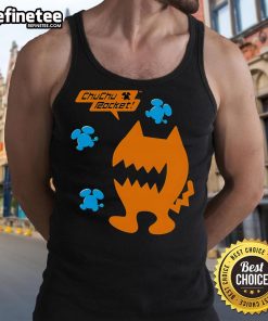 Nice Run Games Chuchu Rocket logo tank top featuring vibrant colors and playful design for gaming enthusiasts.
