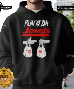 Nice Run Tu Da Jewels Hand Jewel Osco Hoodie featuring vibrant colors and stylish design, perfect for casual wear.