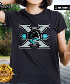 Nice San Jose Barracuda Keepsakes 2025 Hockey Ladies Tee featuring team logo and stylish design for fans.