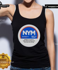 New York Mets baseball tank top featuring 'Nice Severe Pain and Suffering' design, perfect for fans and summer wear.