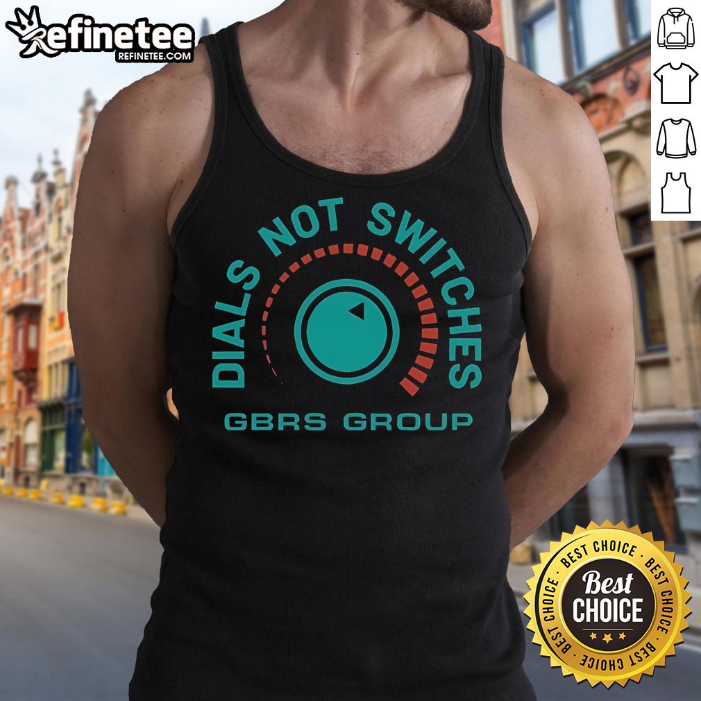 Nice Solutions Global Battlefield Research Group Dials Not Switches Gain Tank Top Nice Solutions Global Battlefield Research Group Gain Tank Top featuring dials, not switches design for optimal performance.