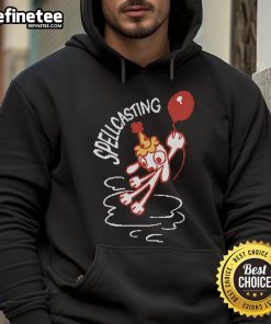 Cozy Nice Spellcasting Balloon Hoodie featuring mystical designs, perfect for magical enthusiasts and casual wear.