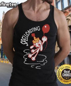Alt Text: Colorful Nice Spellcasting Balloon Tank Top featuring a whimsical design, perfect for casual wear and magical vibes.