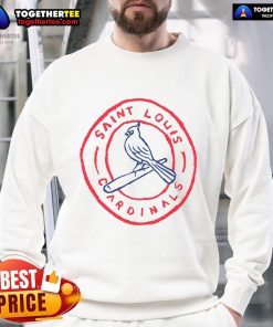 Stylish St. Louis Cardinals sweatshirt featuring team colors and logo, perfect for fans and game day wear.