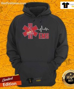 Stylish St. Louis Cardinals EMS hoodie featuring team logo, perfect for fans and casual wear.