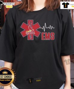 Stylish Nice St. Louis Cardinals EMS Ladies Tee featuring vibrant team colors and logo, perfect for fans and casual wear.
