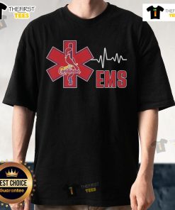 Stylish St. Louis Cardinals EMS T-shirt featuring vibrant team colors and logo, perfect for fans and casual wear.