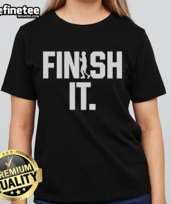 Nice Syd Wingold Finish It Ladies Tee featuring a stylish design and vibrant colors, perfect for casual wear.