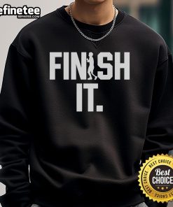 Alt Text: Nice Syd Wingold Finish It sweatshirt featuring a stylish design, perfect for casual wear and street fashion enthusiasts.